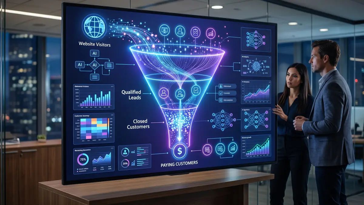 AI Sales Funnel Strategies: How to Turn More Visitors into Customers